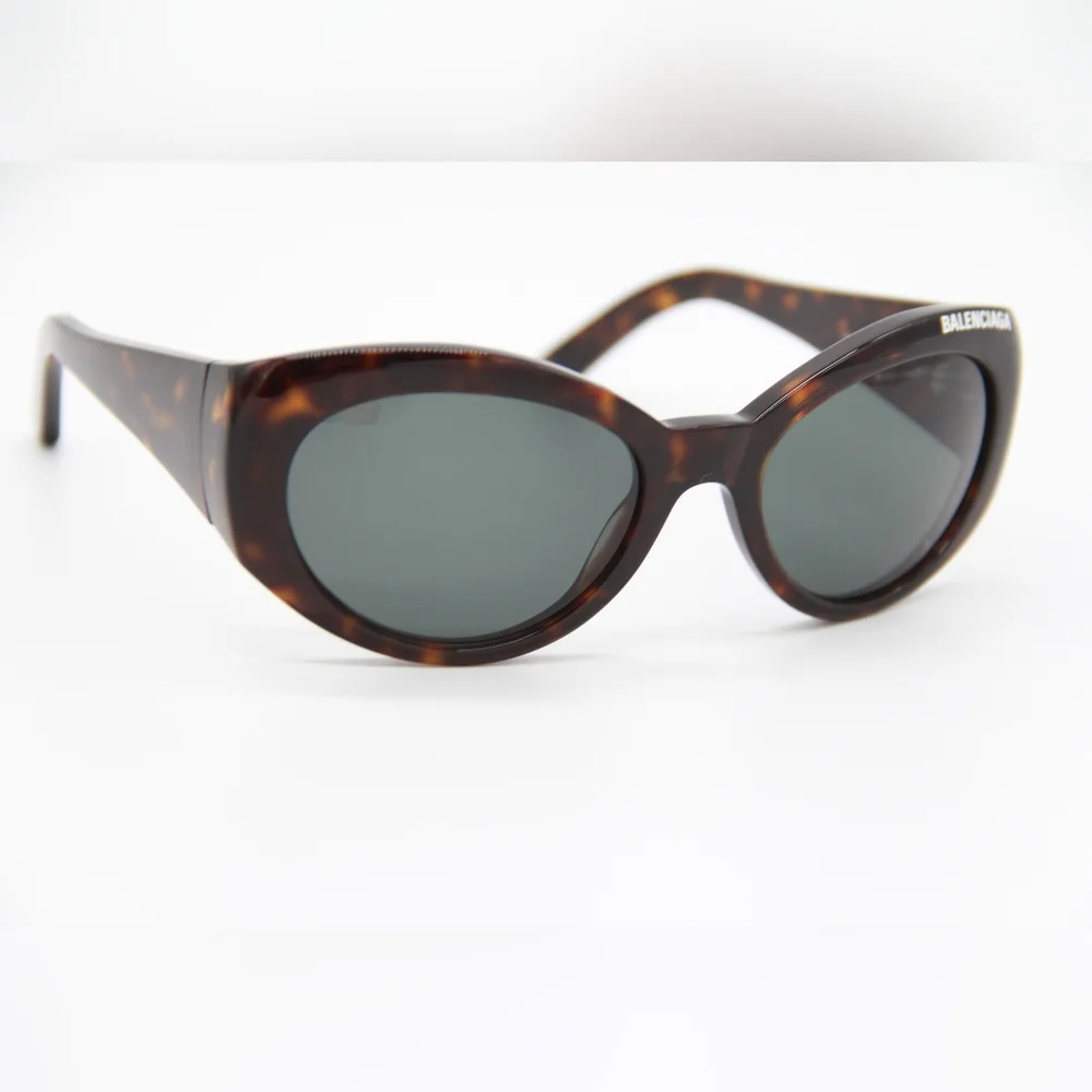 NEW BALENCIAGA SUNGLASSES BB0267S 002 BROWN UNISEX EYEWEAR